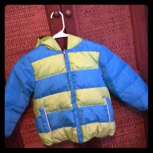 Hanna Anderson puffer jacket size 110